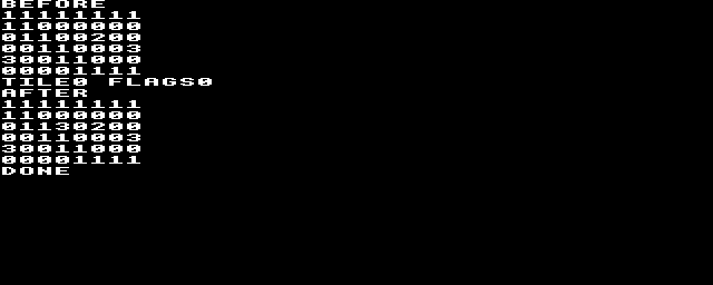 Deliberately wrong stride: the same logical request selects different source cells.