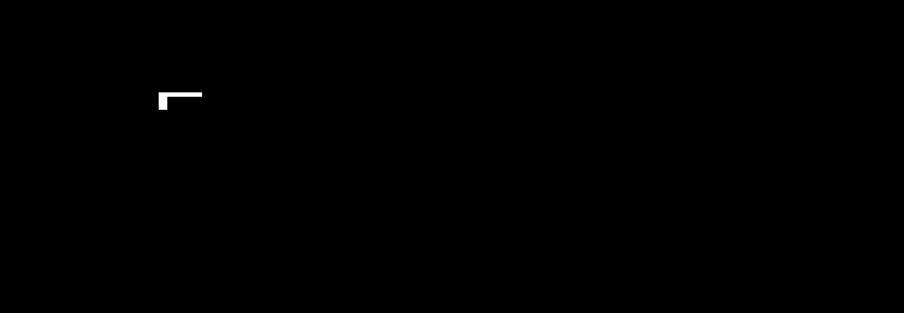 F resampled to eight by four useful pixels inside a padded cell