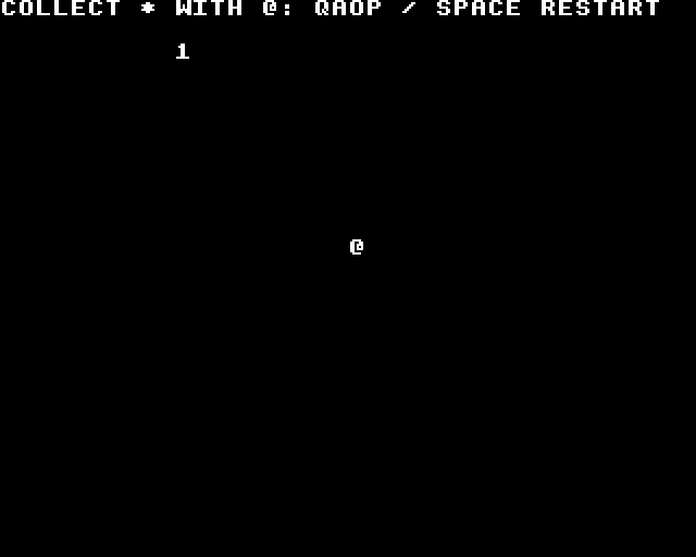 BBC Micro native caller after accepted input.
