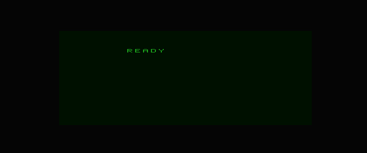 READY moves left because the diagnostic omits the panel's x21 origin.