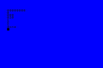 Native diagnostic: rejected requests return 0, followed by the accepted three-by-two and one-cell regions. The later 1 flags mark successful calls.