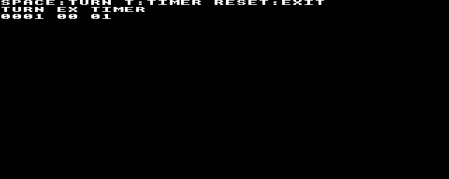 The broken Electron caller stays on turn 0001 with no expiry count; its displayed timer flag is stale at 01.
