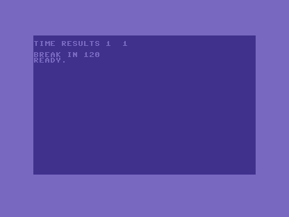 C64 BASIC shows both retained behaviour checks passing.