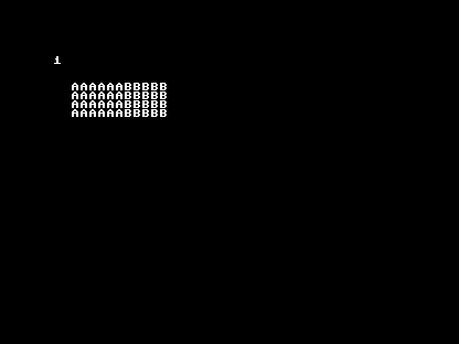Adjacent A and B cells have no X cells, but the faulty caller displays 1.