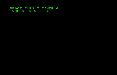 Faulty native PET BASIC caller still showing TURN 1, zero expiries and timing enabled after more than a full duration.