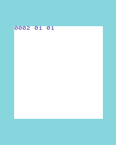 VIC-20 shows 0002 01 01: two turns, one automatic expiry and an active next deadline.