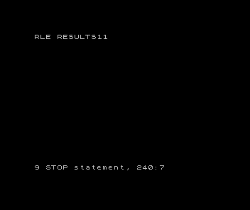 Spectrum BASIC shows both retained behaviour checks passing.