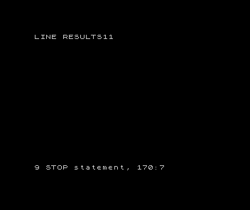 Spectrum BASIC shows both retained behaviour checks passing.