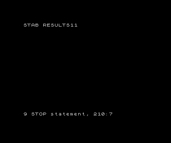 Spectrum BASIC shows both retained behaviour checks passing.