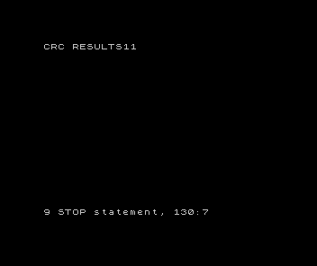 Spectrum BASIC shows both retained behaviour checks passing.