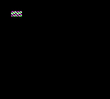 Native Game Gear output with two cells showing the same replacement picture