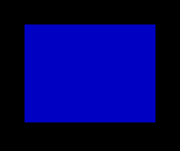 A screen washed entirely in cold blue stone, framed by a black border, with no figure in it.