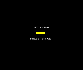 The title screen with all five watch pips warm.