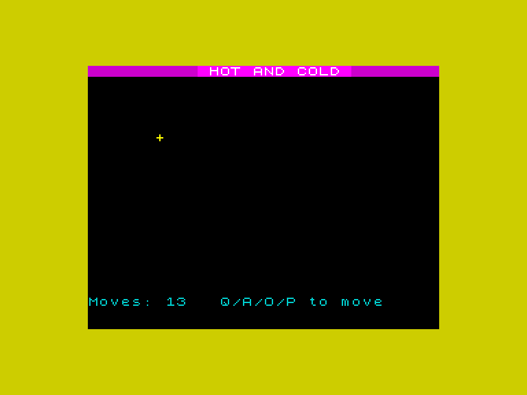 Yellow border — very close now