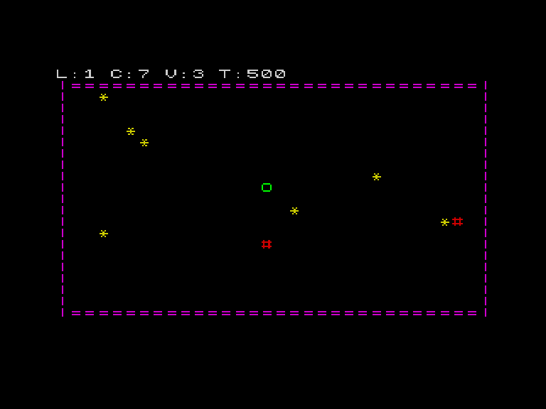 Treasure Hunt gameplay — coins, hazards, and a countdown timer