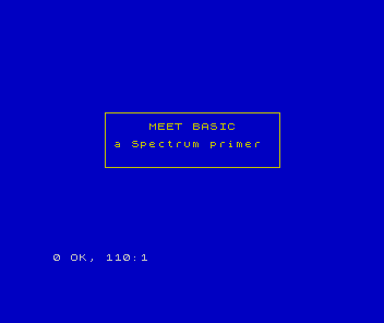 Meet BASIC screenshot