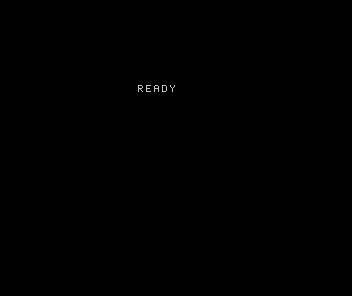 The corrected READY label begins at x89 within the panel.