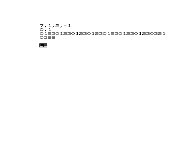 ZX80 diagnostic case 7 prints success 1 and tile 2 at column 0 row 1 with the deliberately wrong stride.